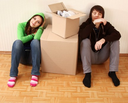 A flexible storage solution supporting moving and home organization