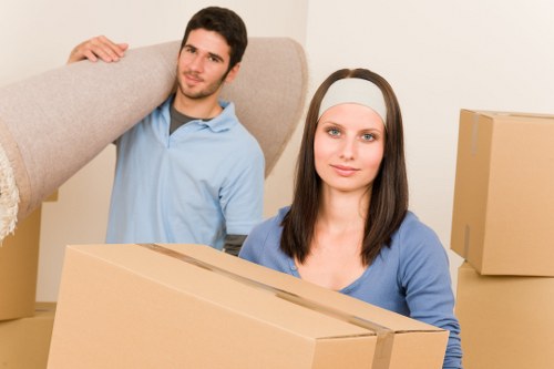 Secure storage space helping protect belongings during transitions