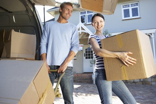 Packing materials and boxes used for removals in Chelsfield