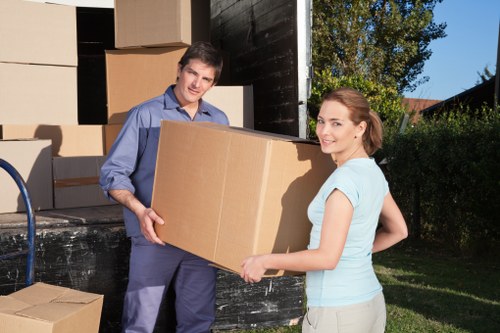 Preparing furniture for storage in Chelsfield