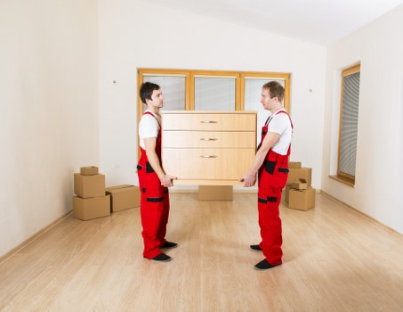 Removal team planning a move in Chelsfield